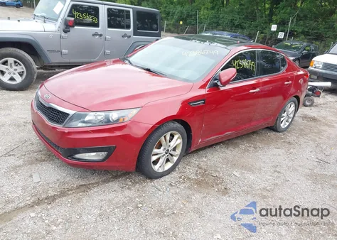 2011 Kia Optima Ex из США, поврежденный, VIN KNAGN4A79B5057884